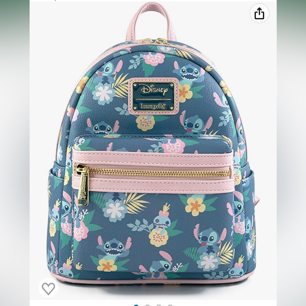 Disney official Loungefly Bag. Stitch bag from Lilo and stitch